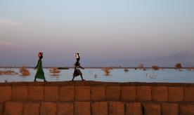 Floods in South Sudan displace refugees
