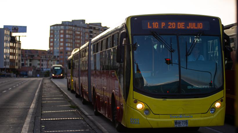 Bus rapid transit system in Bogota