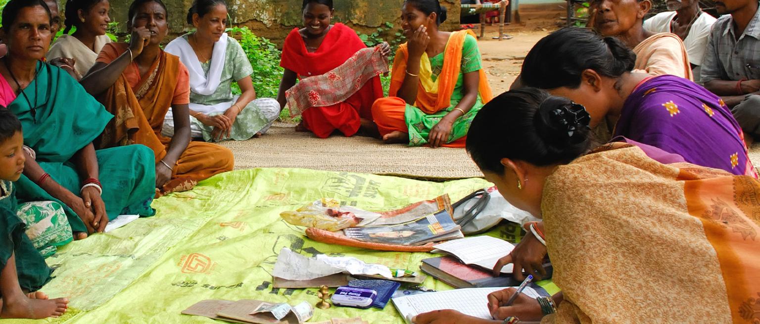 Vulnerable groups such as women and children as pictured, often rely on cash transfers and social protection measures, topics discussed in the BREAD-IGC virtual PhD course on social protection.