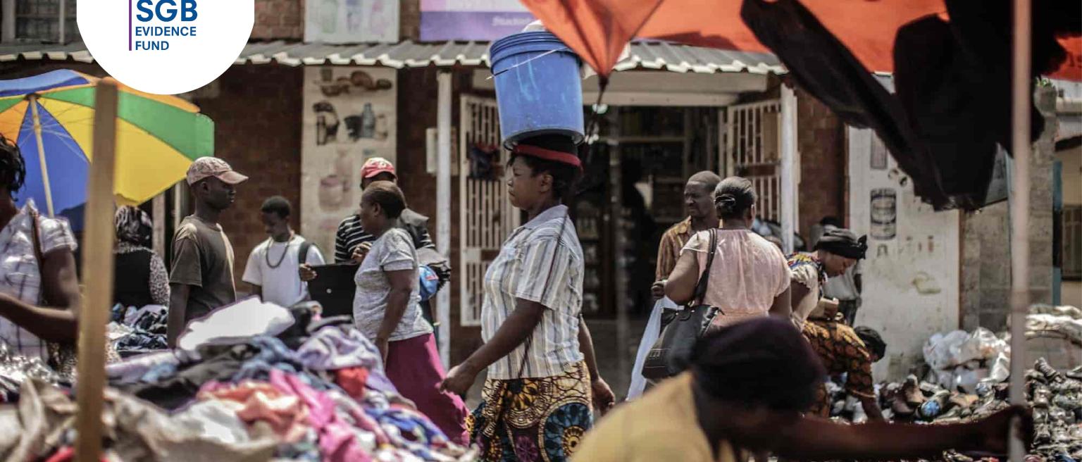 An image of a Zambian market. Photo by GIANLUIGI GUERCIA AFP via Getty Images.