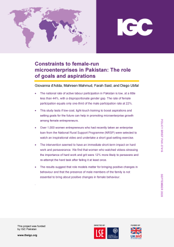 Policy brief cover
