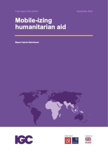 mobile-izing humanitarian aid
