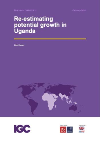 Re-estimating potential growth in Uganda