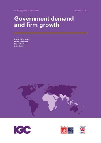 Thumbnail image of Hoekman et al Working Paper October 2024