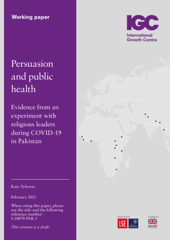 Persuasion and public health