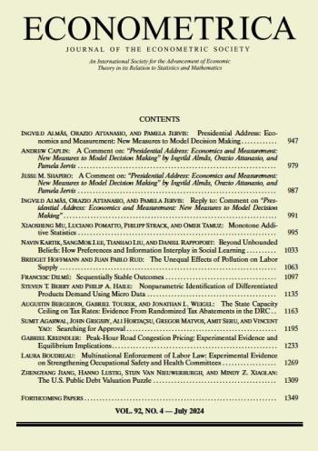 cover page journal article