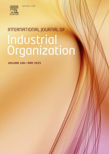 Cover page for journal article