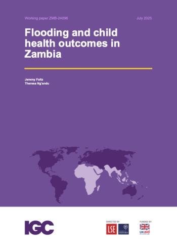 Report cover page