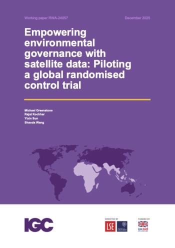 Report cover page