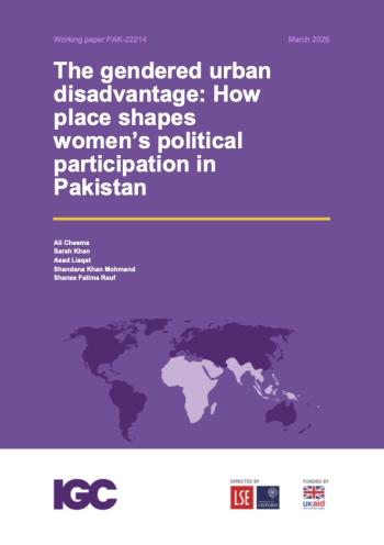 Report cover page