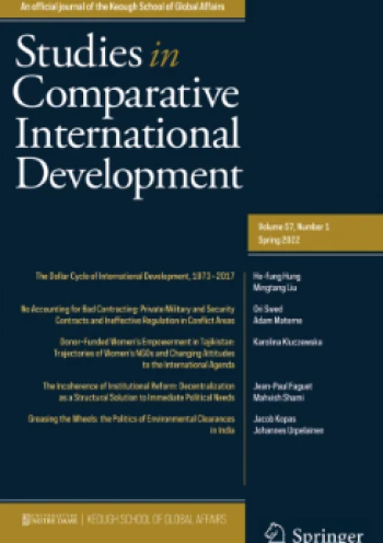 Studies in Comparative International Development