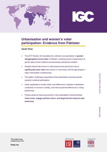 Report cover page