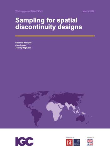 Report cover page