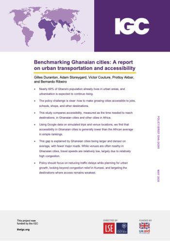 Report cover page
