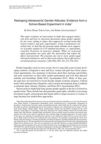 Report cover page