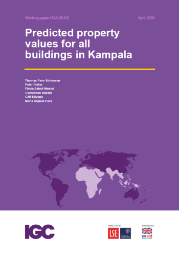 Report cover page