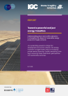 Towards a peaceful energy transition July 2023 cover