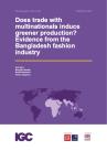Does trade with multinationals induce greener production