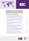 Strengthening climate resilience through asset transfers: Lessons from Pakistan’s National Poverty Graduation Programme