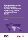 Cover page for The immediate impact of an integrated resilient development project on a coastal city in the Global South
