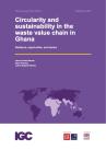 Cover page circularity and sustainability in the waste value chain