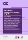 Cover page for report