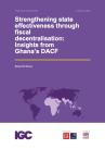 Report cover page