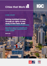 Air rights in S&atilde;o Paulo - cover