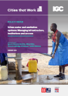 Urban water and sanitation systems cover