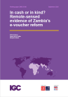 Report cover page