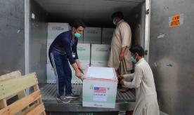 The United States Delivers COVID-19 Vaccine Doses to Pakistan