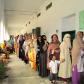 Women in Pakistan wait to vote