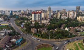 View of downtown Nairobi