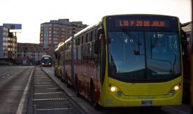 Bus rapid transit system in Bogota