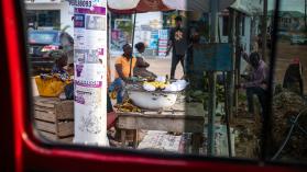 Street vendors in Accra in 2023 (Photo by Ato Aikins via Unsplash)