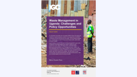 Waste management paper cover