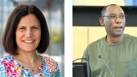 Cosmina Dorobantu and Oliver Chinganya 