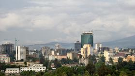 City view over the skyline of Addis Ababa, Ethiopia. The image shows the downtown business district of the city. Photo credits: Frankvanden Bergh / E+ via Getty Images.
