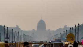 Rashtrapati Bhawan or President's House is on the Raisina Hill of New Delhi. You can see Rashtrapati Bhawan from India Gate. Photo Credits: Ashir Kumar iStock / Getty Images Plus via Getty Images.