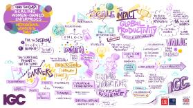 IWD event live illustration