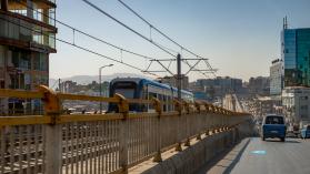 Light Rail Transit In Addis Ababa, Ethiopia -  December 01, 2017. Photo Credit: Emad Aljumah / Moment via Getty Images.