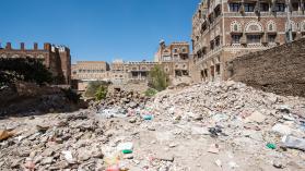 Architecture of Sana'a, the capital of Yemen. Photo credits: Siempreverde22 / iStock / Getty Images Plus via Getty Images.