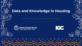 An event graphic for the Recent Advances in Housing Research in India Webinar
