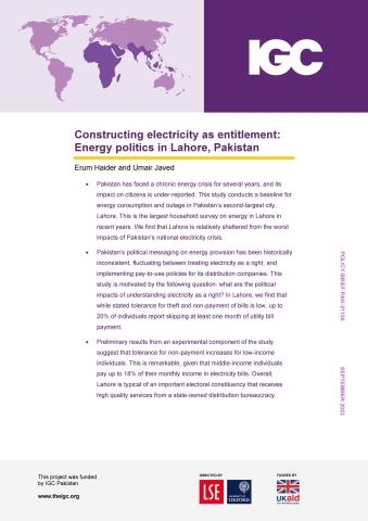 Haider and Javed Policy brief September 2023