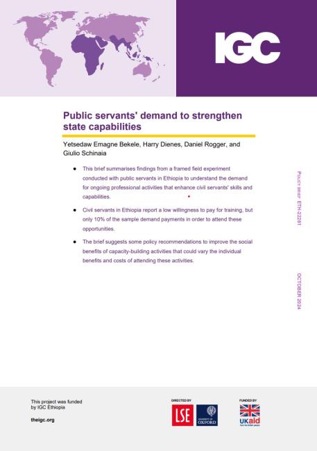 Thumbnail image of Bekele et al Policy Brief October 2024
