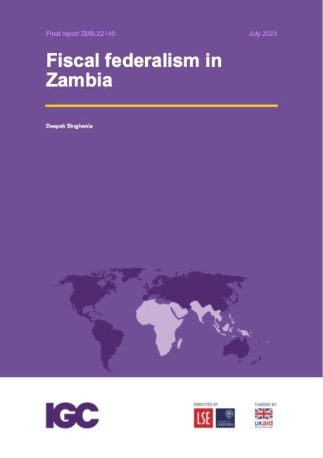 Fiscal federalism in Zambia