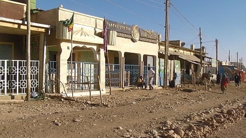 The Ethiopian side of Wajaale, the main crossing point between Ethiopia and Somaliland. Photo credit: Brian Dell via Wikimedia Commons, CC0 1.0.