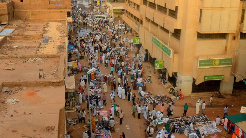 Souq-al Arabi in Khartoum