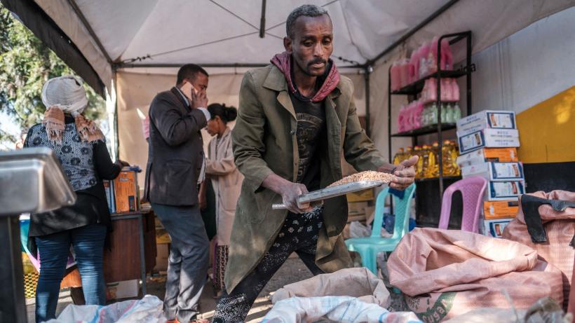 Market in Addis Ababa