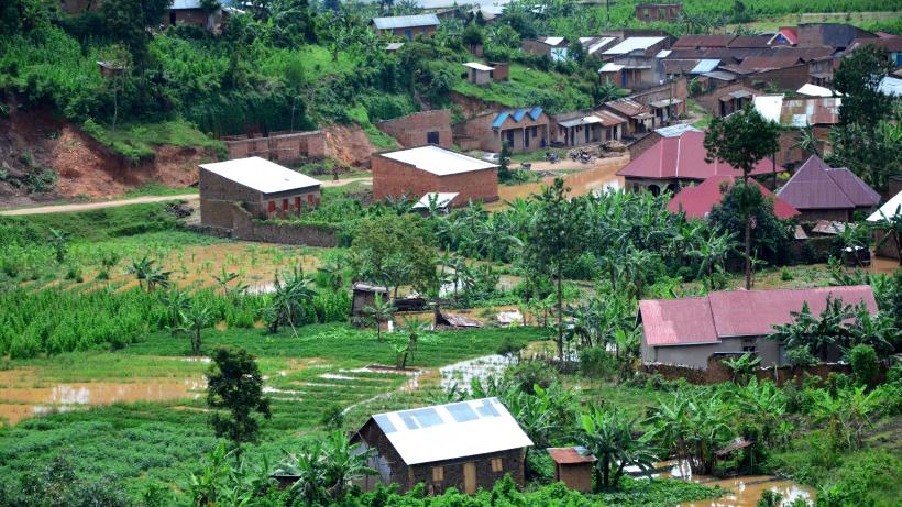 Kisoro, Uganda - heavy rains and flooding caused landslides in May affecting settlements